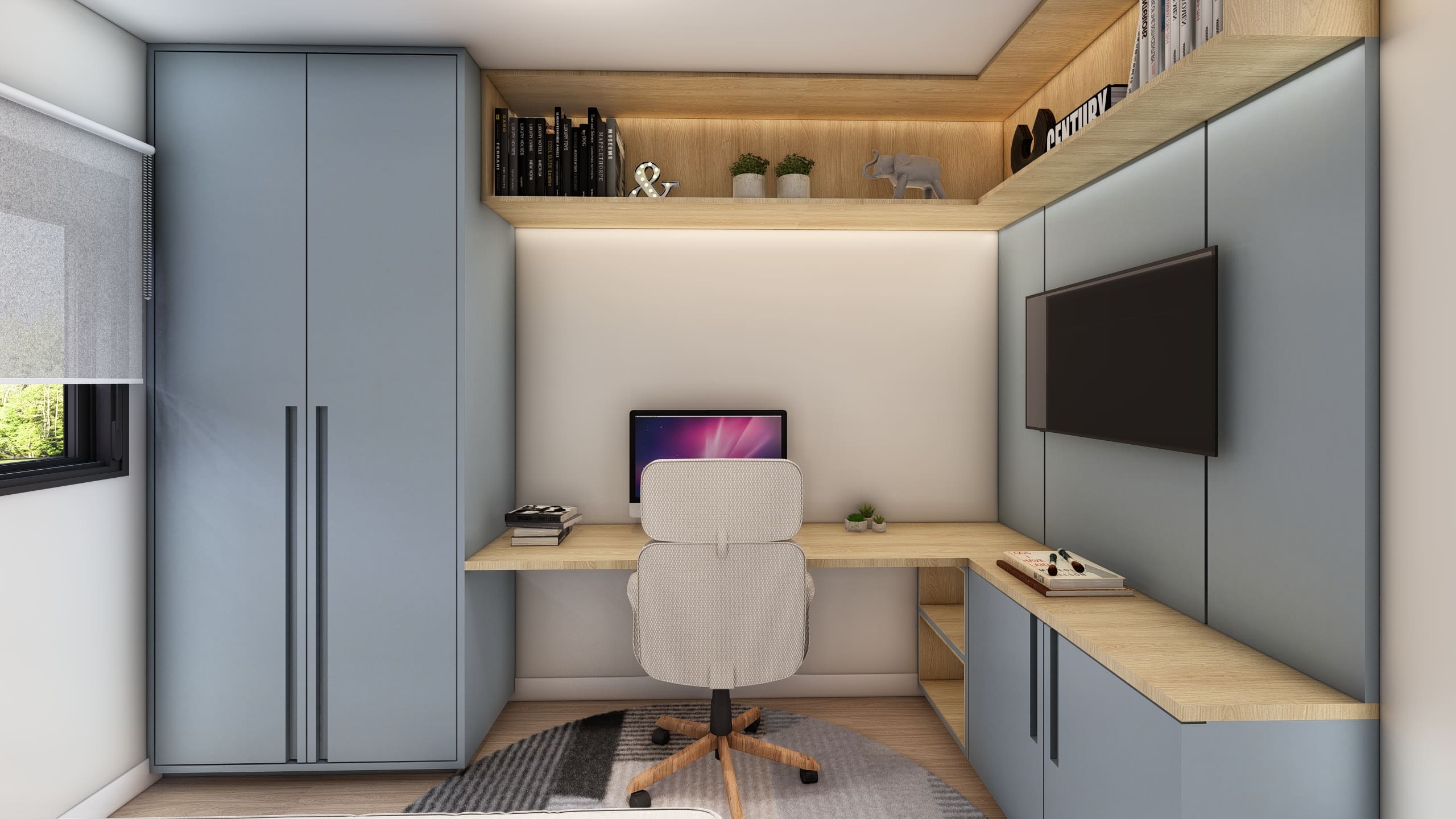 Escritório - Quarto Reversível