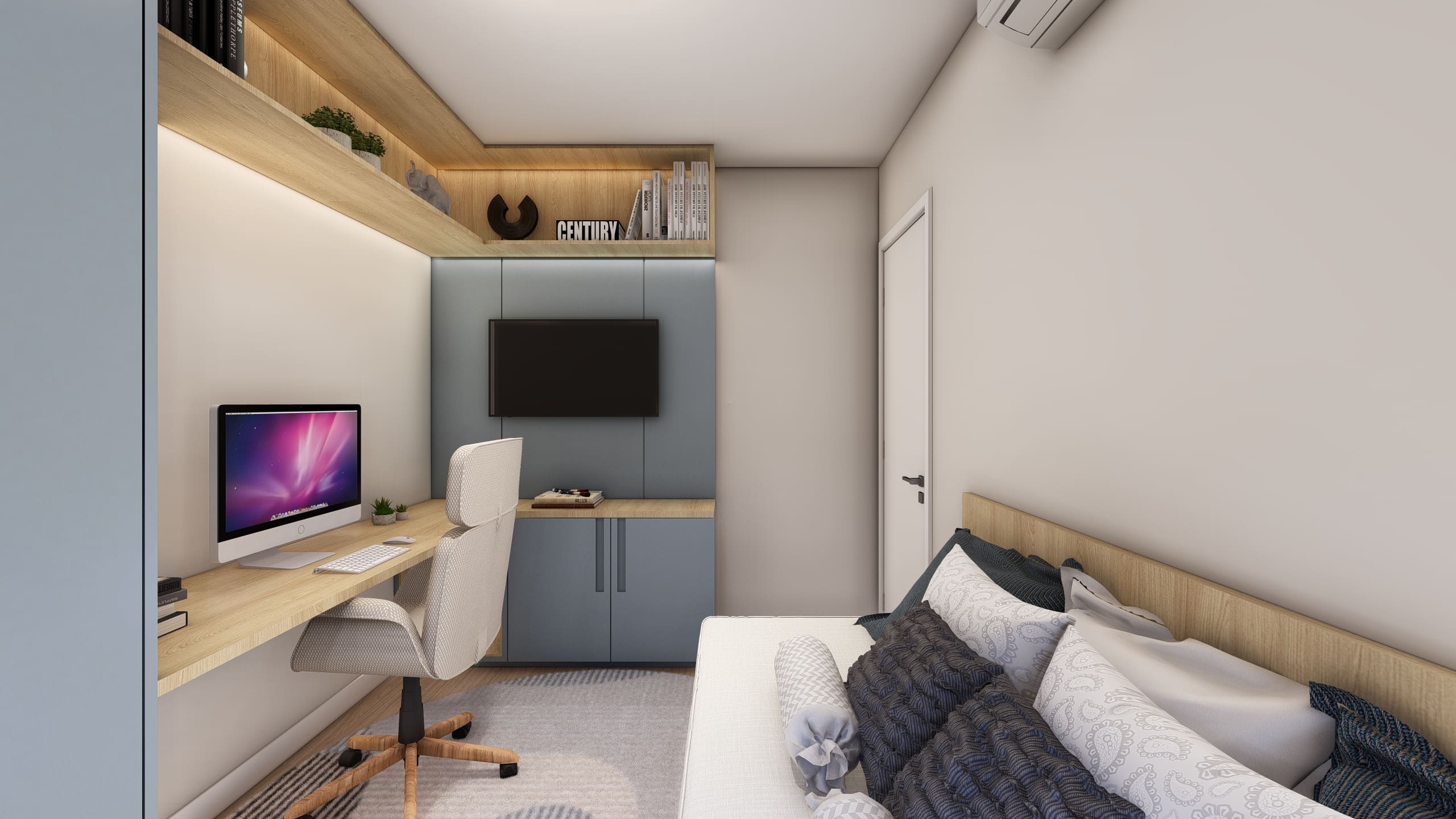 Escritório - Quarto Reversível